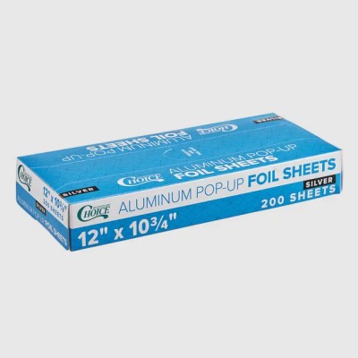 12" x 10 3/4" Food Service Interfolded Pop Up Foil Sheets...