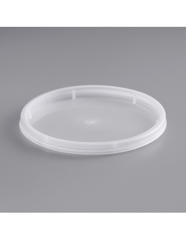 Microwavable Translucent Plastic Deli Container Lid fits 8oz to 32oz 480/Case