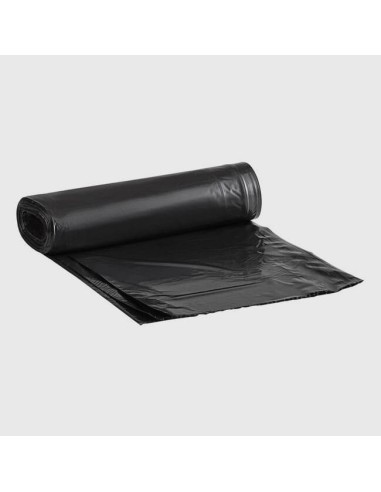 58 Gallon 38" x 58"  Black Trash Bag - 100/Case 2 Mil