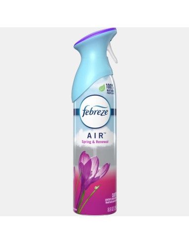 Febreze AIR Freshener Spray, Spring & Renewal™ Scent, 8.8 Oz 6/CS