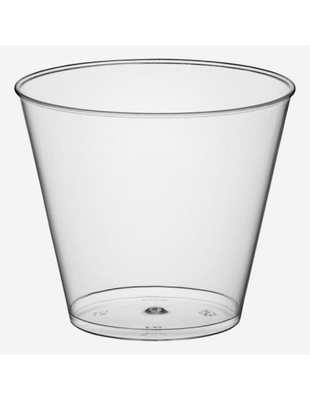 5 oz. Clear Disposable Plastic Tumbler - 500/Case