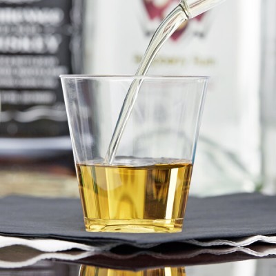 Fineline Quenchers 402-CL 2 oz. Plastic Shot Cup - 2500/Case 2