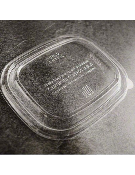 Eccocane PLA Dome Lids  34 oz  300/Case