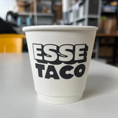 Esse Taco 9 oz white cup 1000/Case