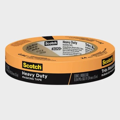 3M Scotch®15/16" x 60 Yards Orange Heavy-Duty Masking...