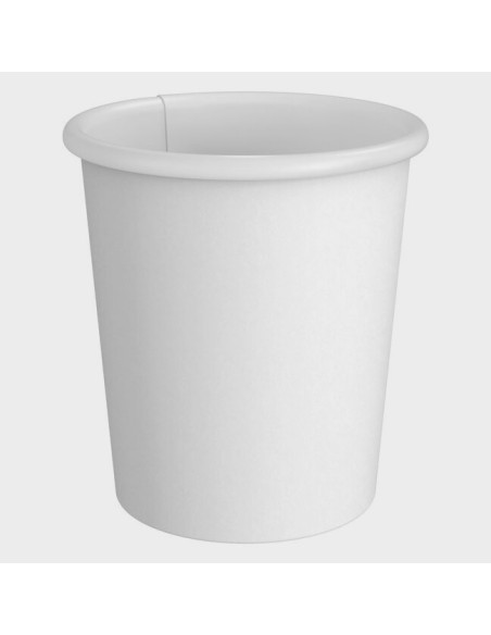 Solo 4 oz White Paper Cup - 1000/Case
