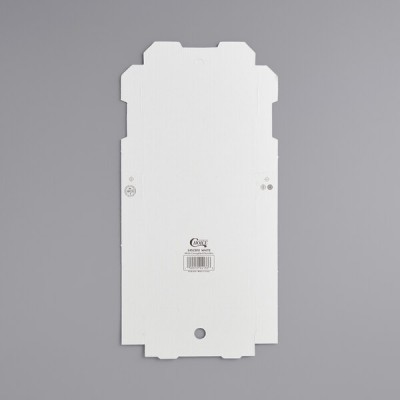 12" x 12" x 2" White Plain Pizza Box - 50/Bundle 2