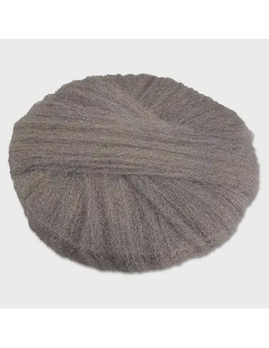 GMT Radial Steel Wool Pads, Grade 0 (fine): Cleaning And Polishing, 17" Diameter, Gray, 12/carton