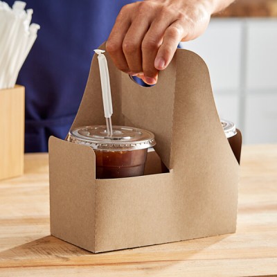 2-Cup Carriers with Handle 200/Case 12-32 oz