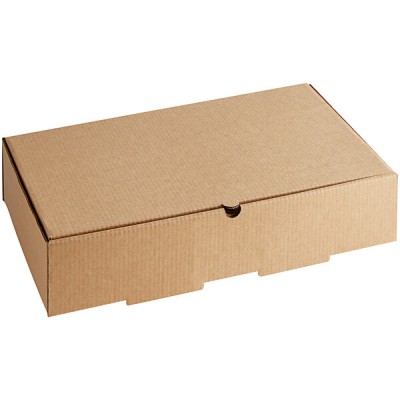 21" x 13" x 4" Deep Full Pan Corrugated Catering Box -... 2