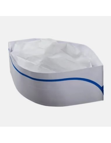 Adjustable  Stripe Disposable Overseas Cap - 1000/Case