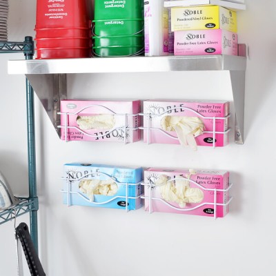 1 Box Wire Wall Mount Glove Dispenser 2