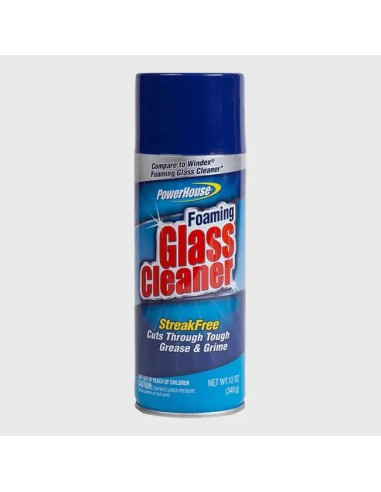 PowerHouse Foaming Glass Cleaner 12oz  ( 2 Pack )