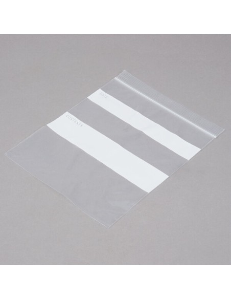 LK Packaging 7" x 8" Standard Weight 1 Qt. Seal Top Bag - 500/Box