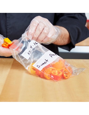 LK Packaging 7" x 8" Standard Weight 1 Qt. Seal...