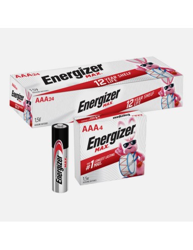 Energizer MAX E92BP-24 AAA Alkaline Batteries - 24/Pack