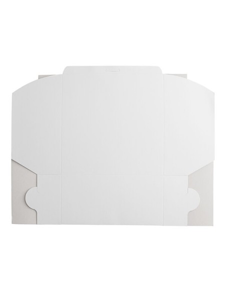 Baker's Lane 12" x 12" x 6" White / Bakery Box - 50/Case