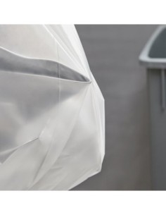 LDPE 20/30-Gal Clear Garbage Bag 30" x 36", 0.65 mil,... 2