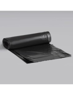 Black Garbage Bag, Roll,  40-45 Gal, 1.2 Mil 100/Case