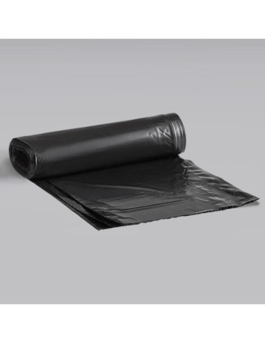 Black Garbage Bag, Roll,  39-45 Gal, 1.2 Mil 100/Case