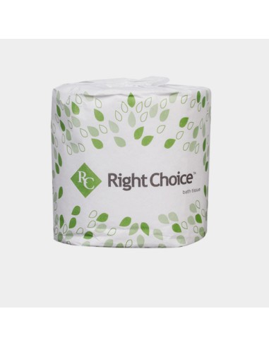 Right Choice Toilet paper 2 Ply 400-Sheets White 96 count