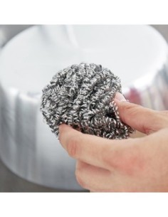 Heavy duty Stainless Steel Scrubber 72/Case