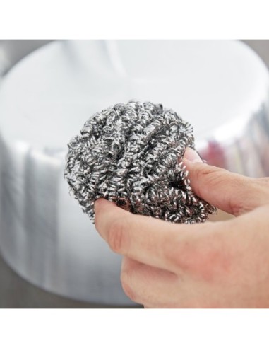 Stainless Steel Scrubber . - 72/Case