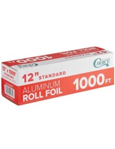 12" x 1000' Food Service Standard Aluminum Foil Roll 2