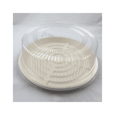 EccoCane 12" High Dome PET Plastic Lid 2