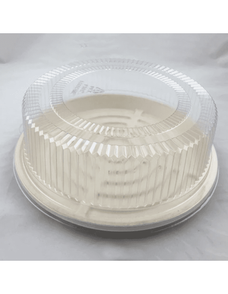 EccoCane 12" High Dome PET Plastic Lid