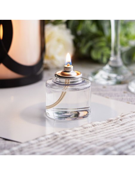 Leola 15 Hour "Smokeless" Clear Liquid Candles Fuel Cartridge 96/Case