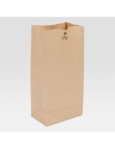 16 lb Brown Paper Bag - 500/Bundle