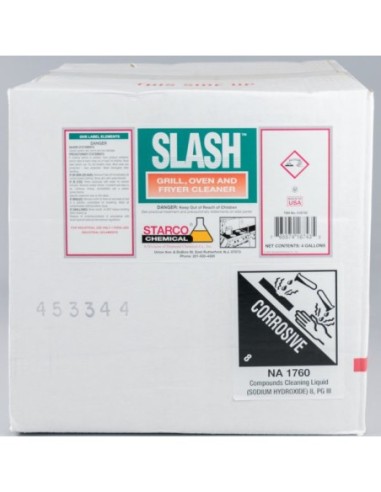 Slash Oven-Aid and Fryer Cleaner Degreaser 4/1 Gal