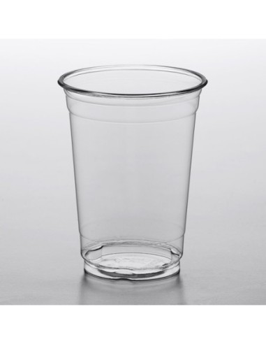 10 oz. Clear PET Plastic Cold Cup - 1000/Case