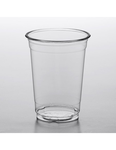 10 oz. Clear PET Plastic Cold Cup - 1000/Case