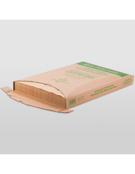Baker's Mark 16"x24" Full Size Unbleached Quilon® Coated Parchment Paper Bun / Sheet Pan Liner Sheet - 1000/Case