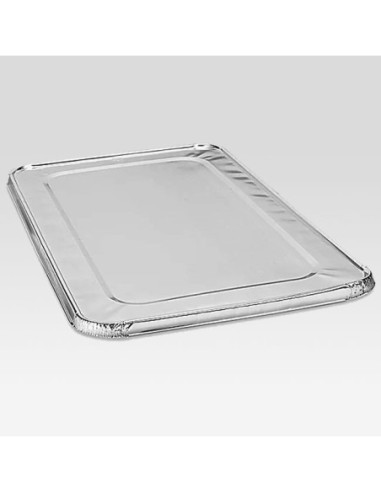 Full Size Aluminum Steam Table Lid - 50pc/case