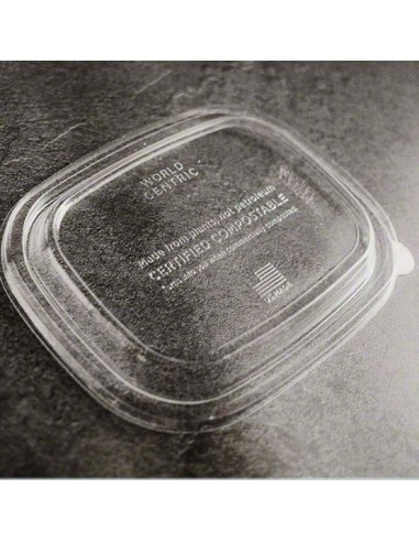 Eccocane PLA Dome Lids  34 oz  300/Case