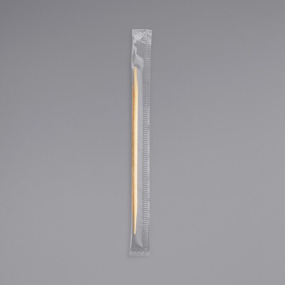 Individually Wrapped Plain Toothpicks - 1000/Box