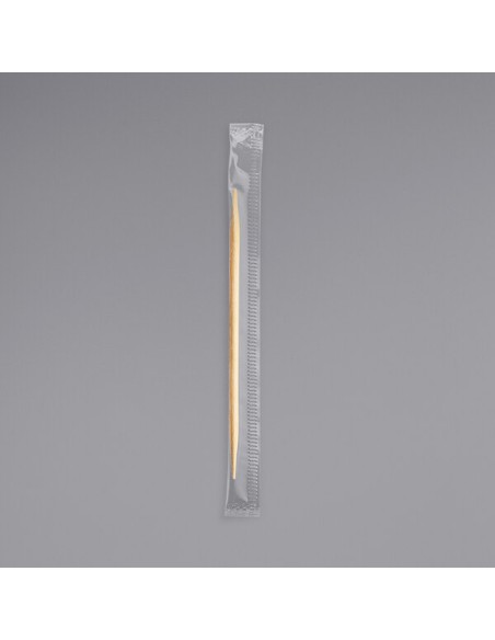 Individually Wrapped Plain Toothpicks - 1000/Box