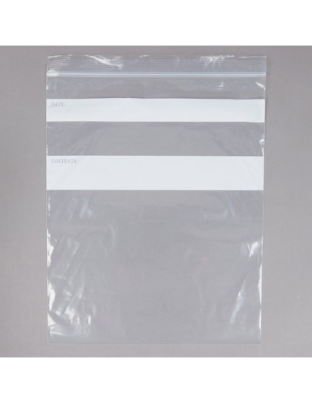 10" x 12" Standard Weight One Gallon Seal Top Bags - 200/Case