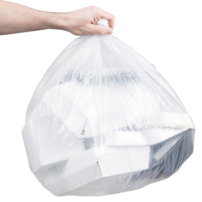 55-60 GAL 1.5MIL Clear garbage bag  150 2