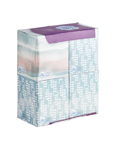 Puffs Ultra Soft 56 Sheet 4-Pack 2-Ply Facial...