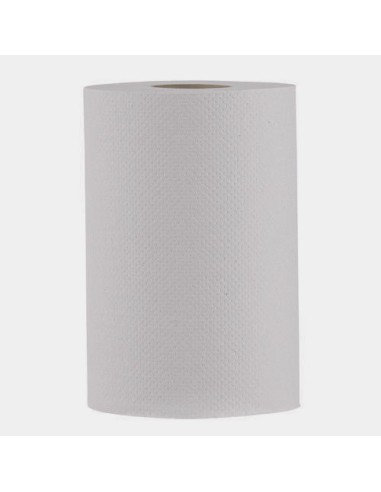 Hardwound Towel Roll, 1-Ply, White, 8" x 350', 12 Rolls/Carton (4,200')