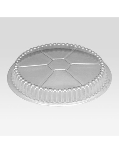 7" Round Heavy Weight Foil Take-Out Pan - 500/Case