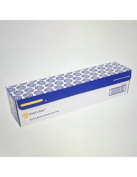 Chef's Seal™ Aluminum Foil Roll, Extra Heavy Duty Weight, Silver, 18" x 500'