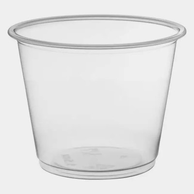 Dart Solo 5.5 oz. Clear Plastic Souffle Cup / Portion Cup...