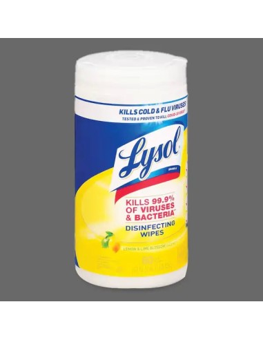 Lysol 80-Count Lemon and Lime Blossom Scent...