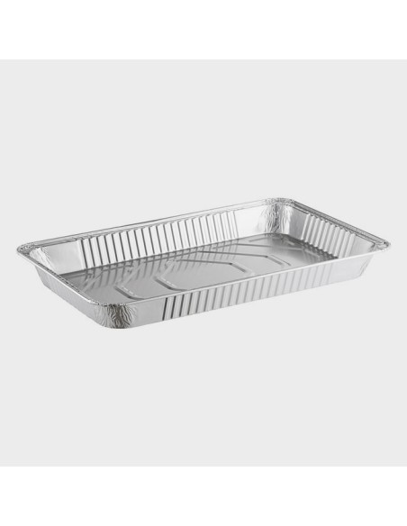 Full Size Foil Steam Table Pan Medium 2 3/16" Depth - 50/Case