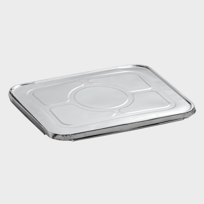 Foil Steam Table Pan Lid - Half Size - 100/Case